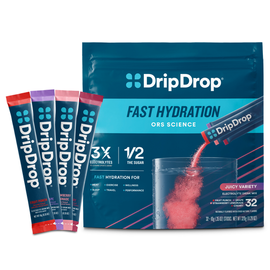 dripdrop-juicy-variety-pack-electrolyte-powder-8-oz-sticks-32-count-r9 Juicy_Variety_-_32ct_-_Transparent.png