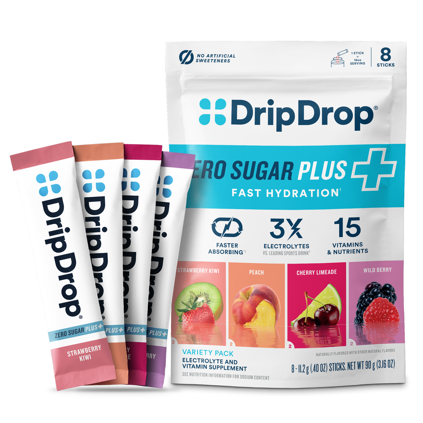 dripdrop-zero-sugar-plus-strawberry-kiwi-peach-cherry-limeade-wild-berry-16-oz-sticks-8-count-e4 Pouch_8ct_Front16ozSticks_VSPlus_Variety_B.png