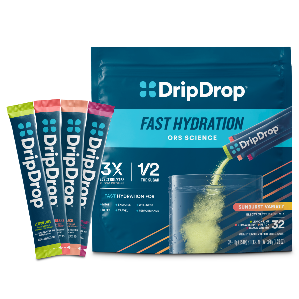dripdrop-sunburst-variety-pack-electrolyte-powder-8-oz-sticks-32-count-v9 Sunburst_Variety_-_32ct_-_Transparent.png