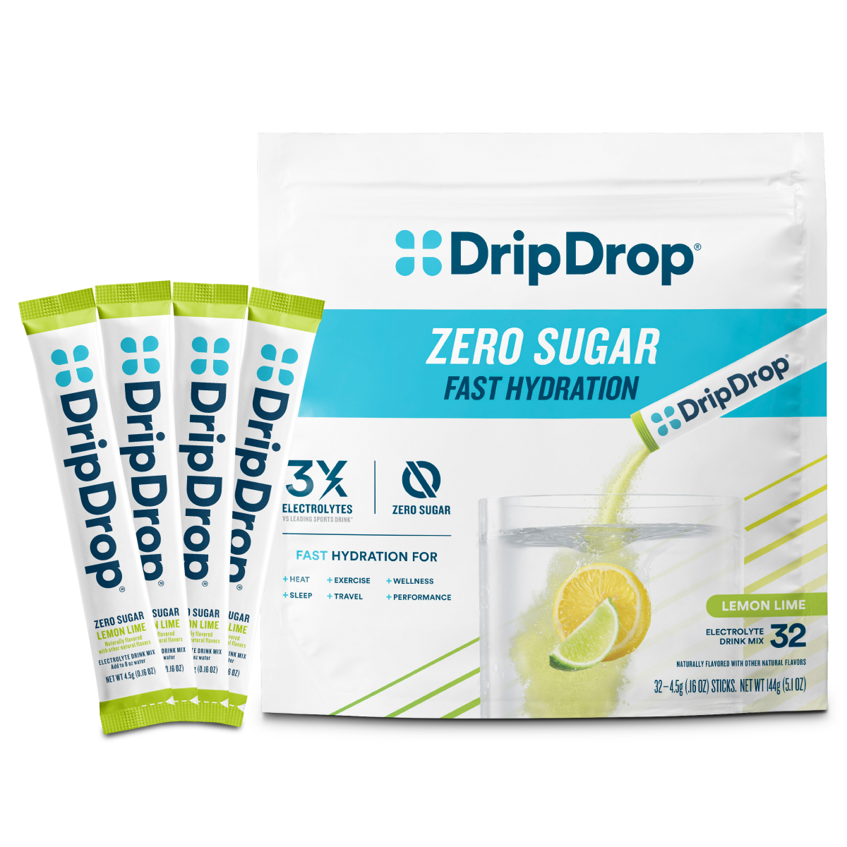 dripdrop-zero-sugar-lemon-lime-electrolyte-powder-8-oz-sticks-32-count-h7 Zero_Lemon_Lime_-_32ct_-_Transparent.png