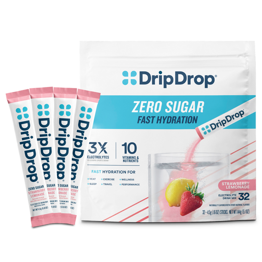 dripdrop-zero-sugar-strawberry-lemonade-electrolyte-powder-8-oz-sticks-32-count-b7 Zero_Strawberry_Lemonade_-_32ct_-_Transparent.png